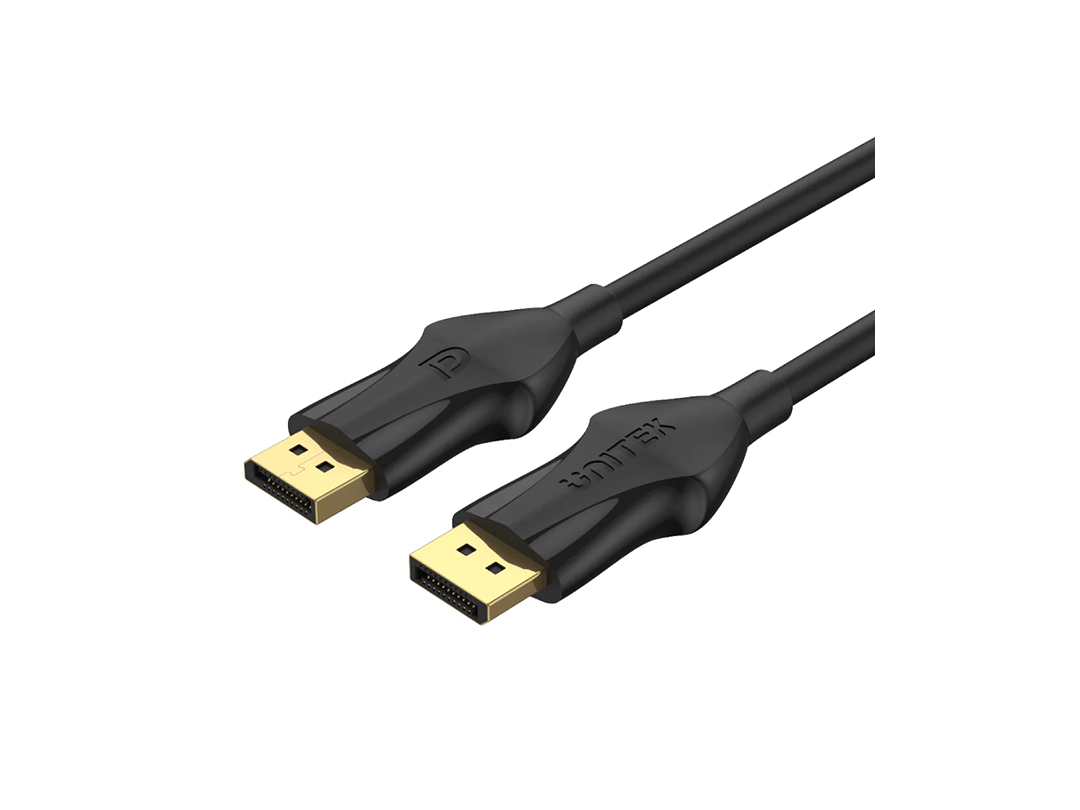 Unitek 8K DisplayPort 1.4 Cable in Black (8K @60Hz, 4K 144Hz, 1440p @240Hz) 3M in Qatar Unitek 8K DisplayPort 1.4 Cable in Black (8K @60Hz, 4K 144Hz, 1440p @240Hz) 3M in Qatar